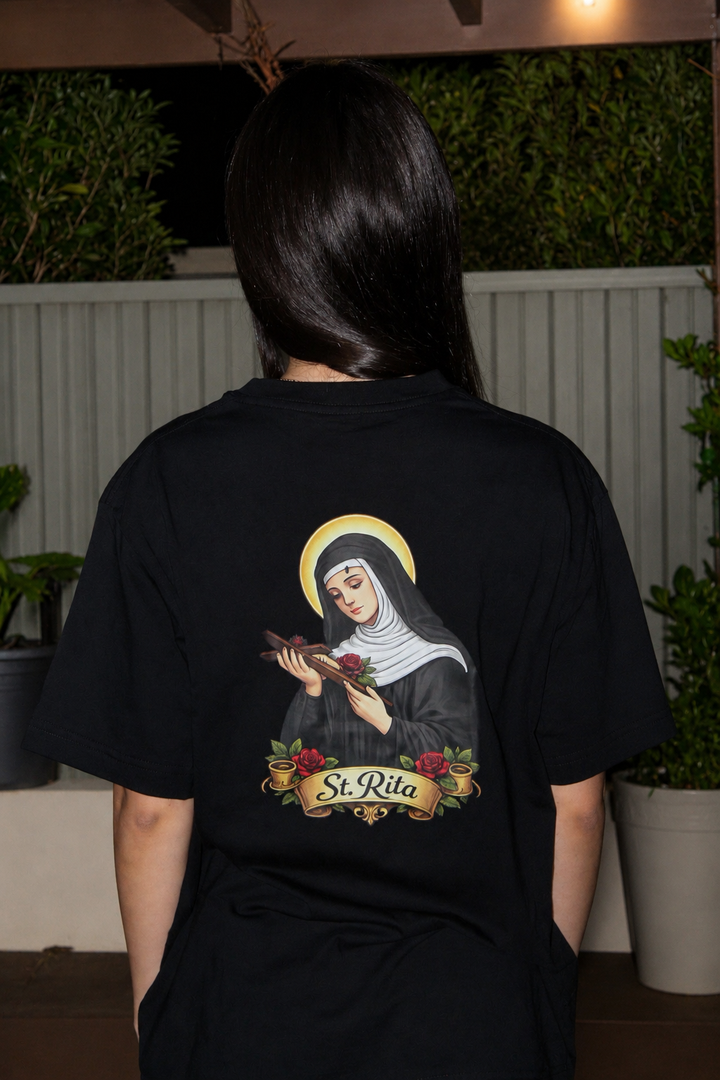 St Rita T-Shirt – Patron Saint of the Impossible