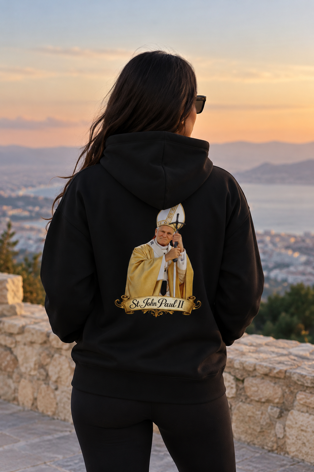 St John Paul II Hoodie – Live Without Fear