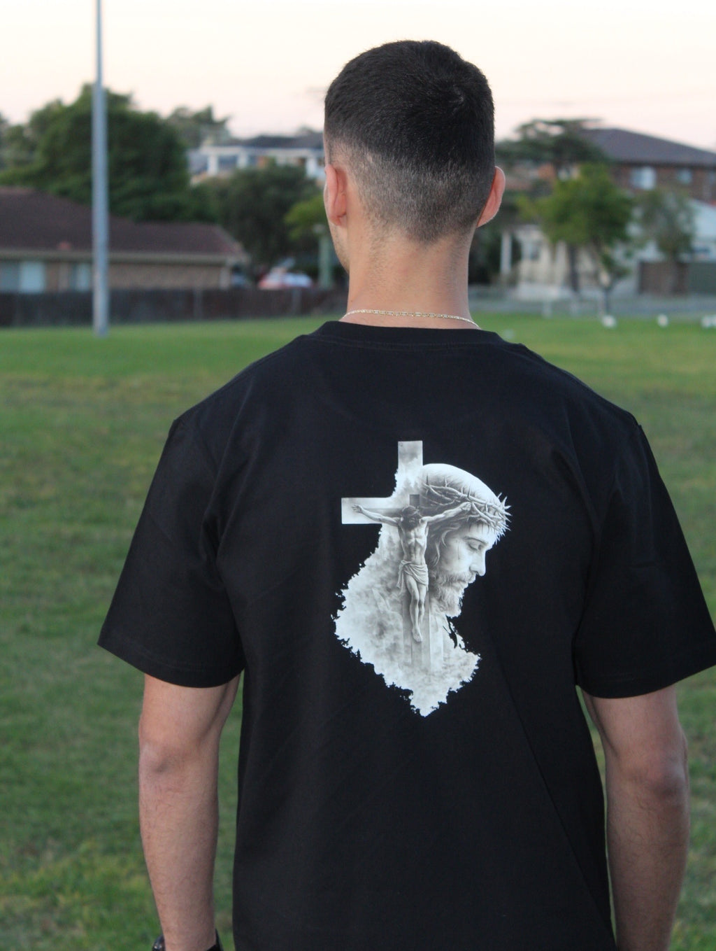 Pierced for Love - Sacred Cross T-Shirt