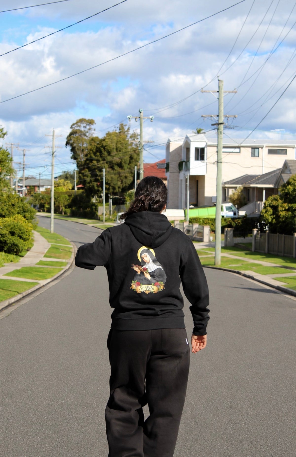 St Rita Hoodie - Patron Saint of the Impossible
